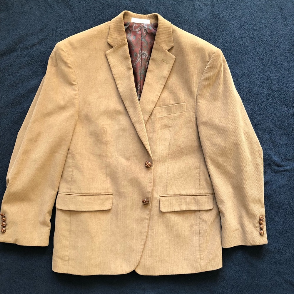 Lauren Ralph Lauren tan jacket.